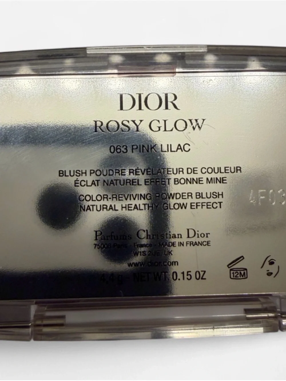 Dior Rosy Glow Blush — Pink Lilac